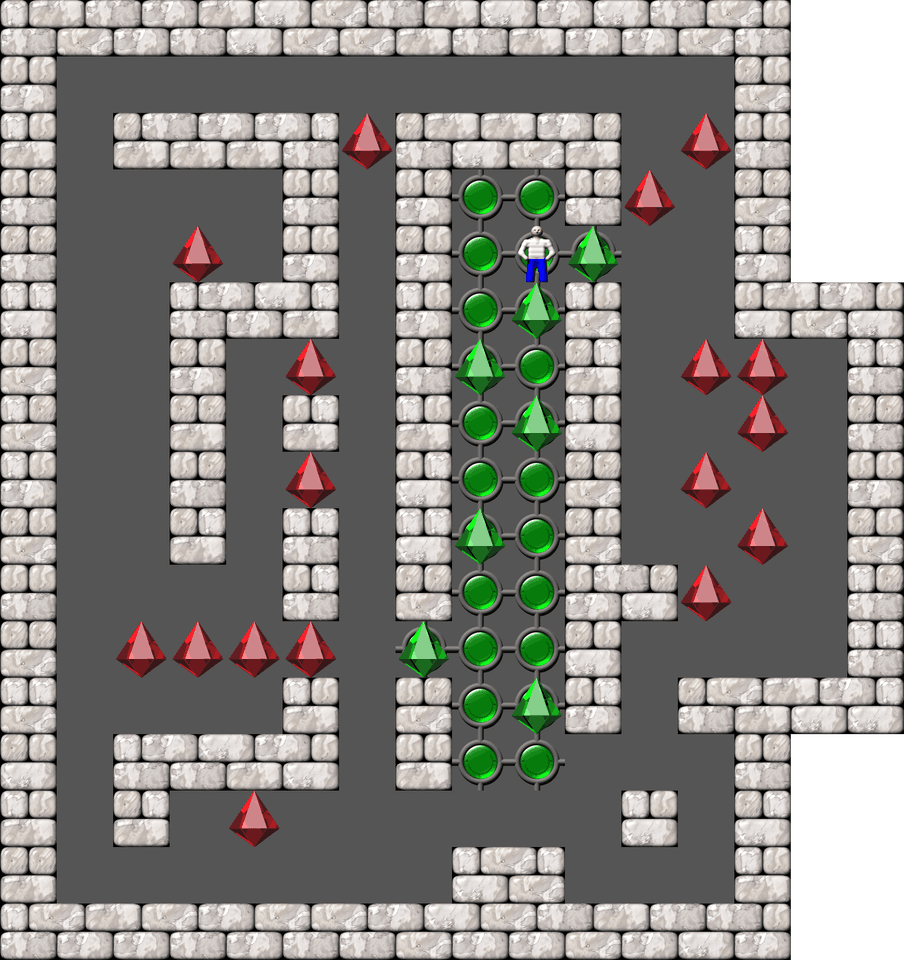 Sokoban Spiros 8 level 16